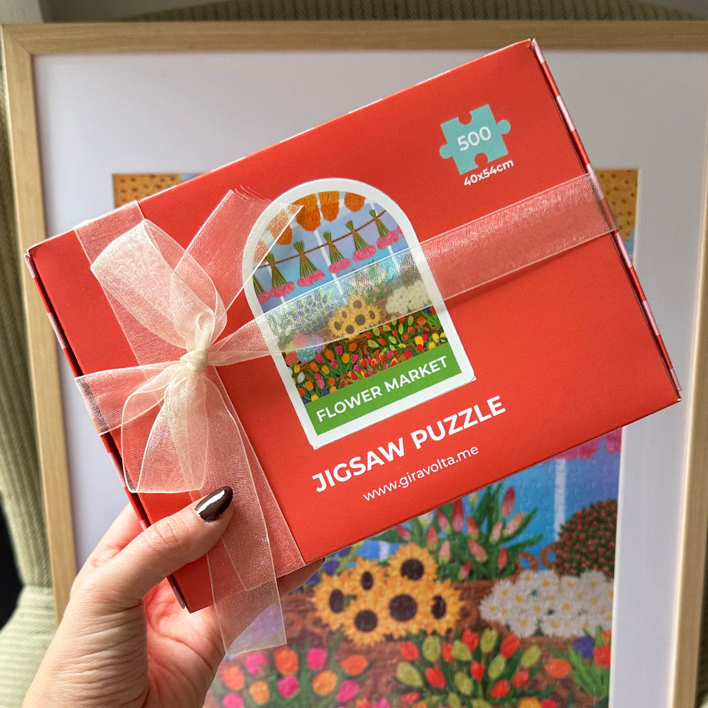 Flower market puzzle