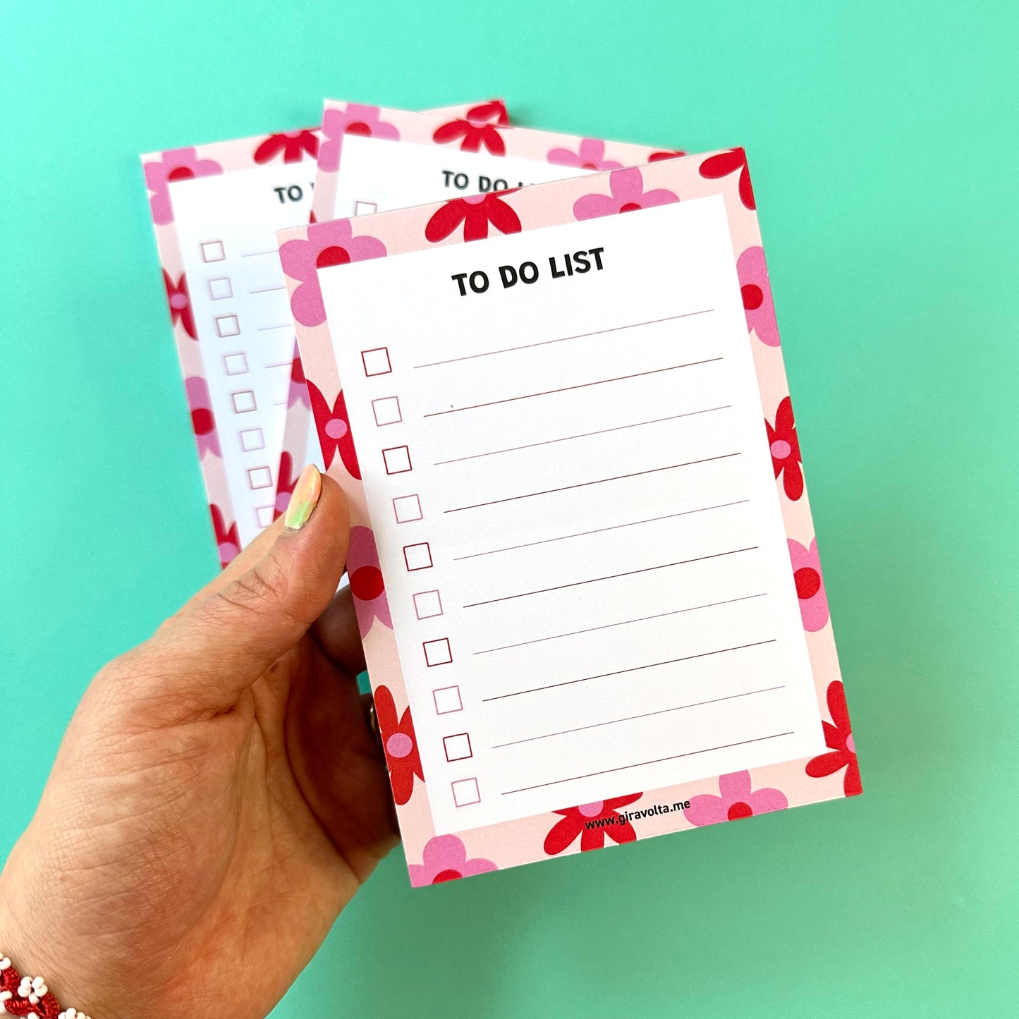 To do list A6 notepad