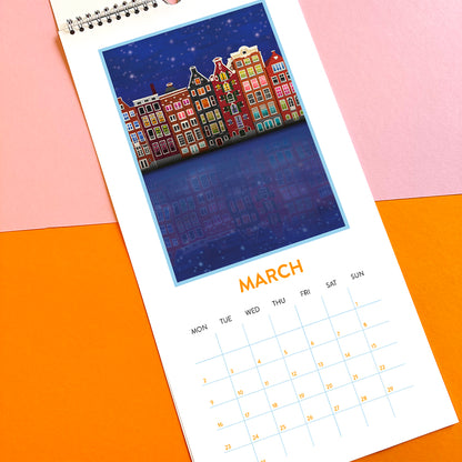 Amsterdam calendar 2026