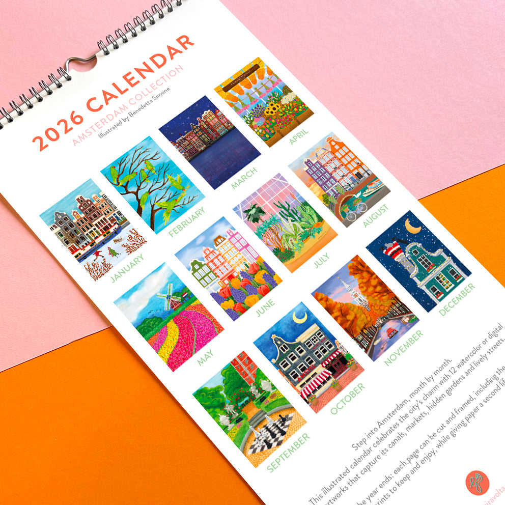 Amsterdam calendar 2026