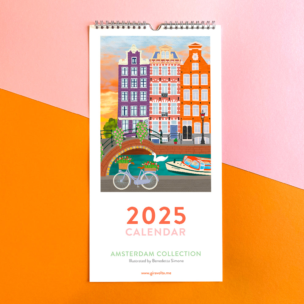 Amsterdam calendar 2025