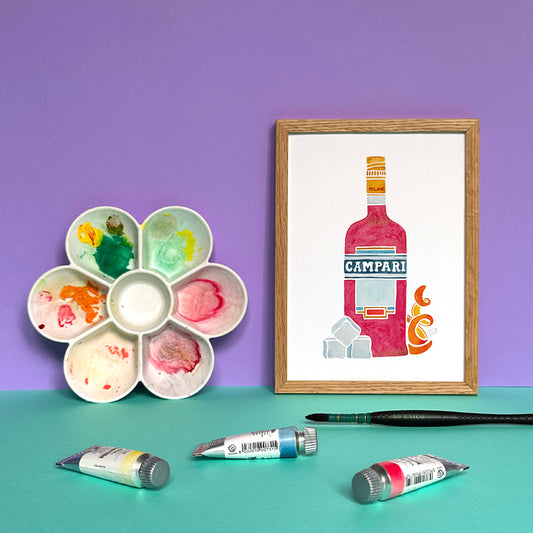 Campari bottle