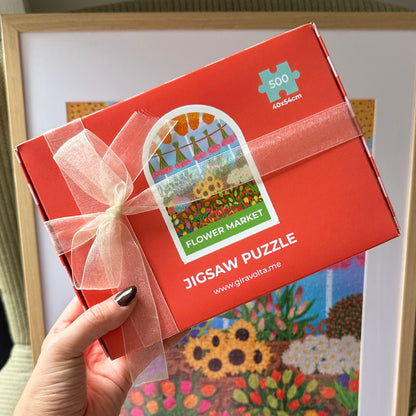 Flower market puzzle